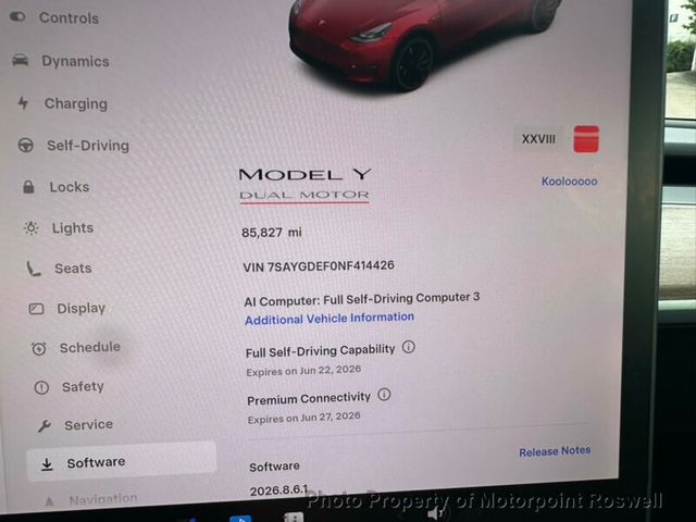 2022 Tesla Model Y Performance AWD - 23030496 - 20