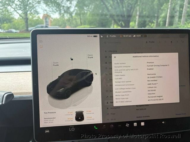 2022 Tesla Model Y Performance AWD - 23031096 - 11