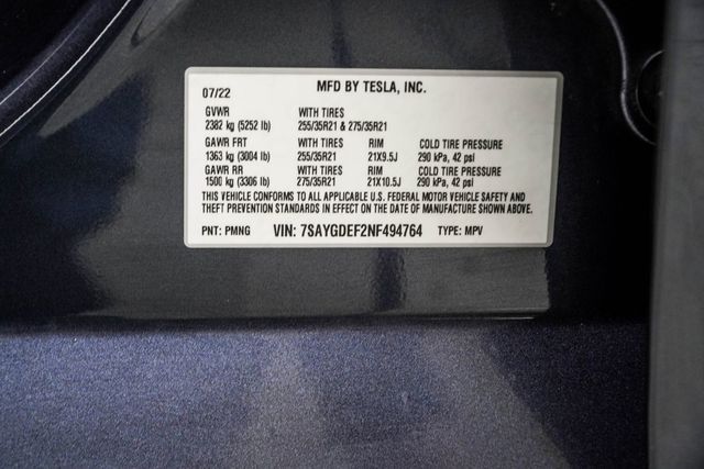 2022 Tesla Model Y Performance AWD - 23046763 - 34