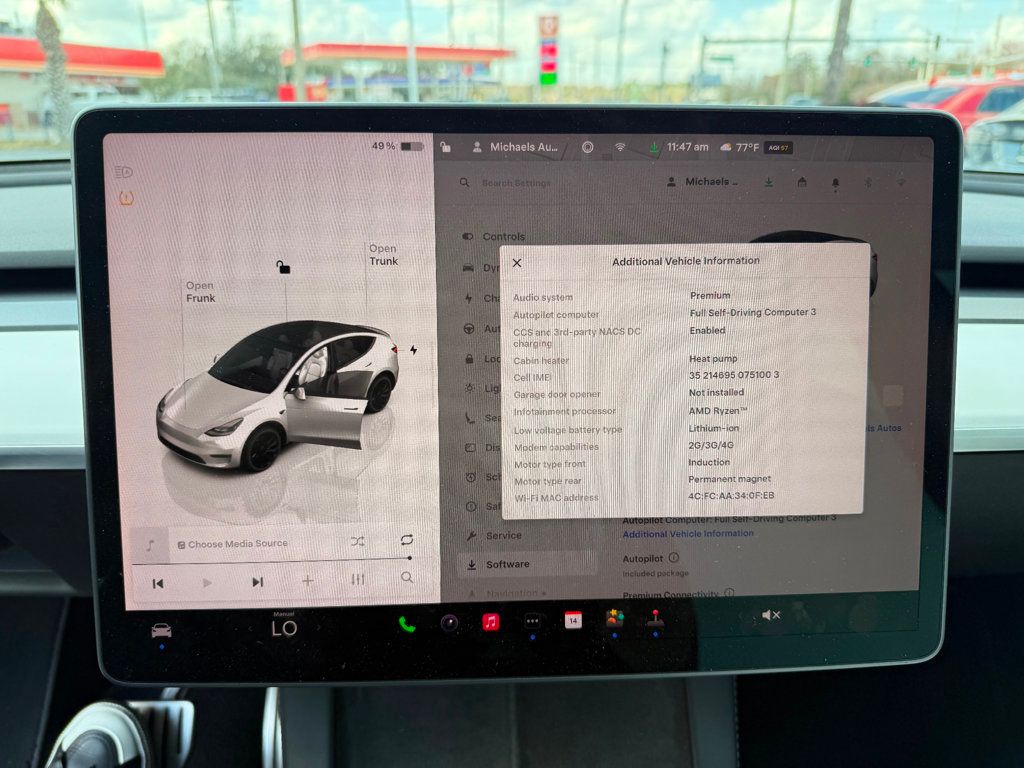 2022 Tesla Model Y Performance AWD - 22985276 - 13