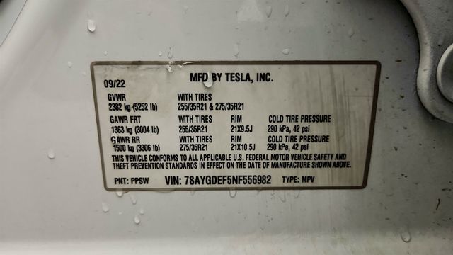 2022 Tesla Model Y Performance AWD - 23029887 - 22