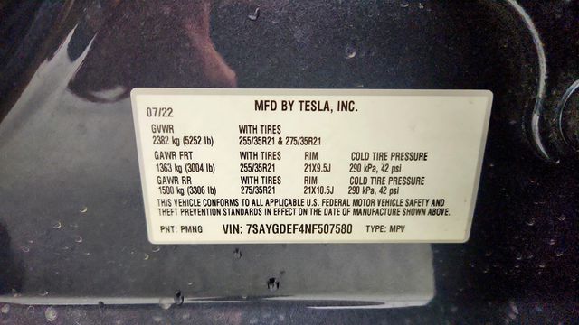 2022 Tesla Model Y Performance AWD - 23076129 - 21