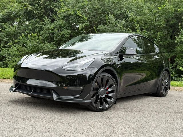 2022 Tesla Model Y Performance AWD, Texas Owned, Triple Black - 23042708 - 0