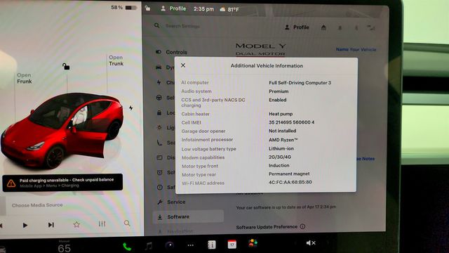 2022 Tesla Model Y Performance AWD w/ White & Black Premium Interior - 23014842 - 14