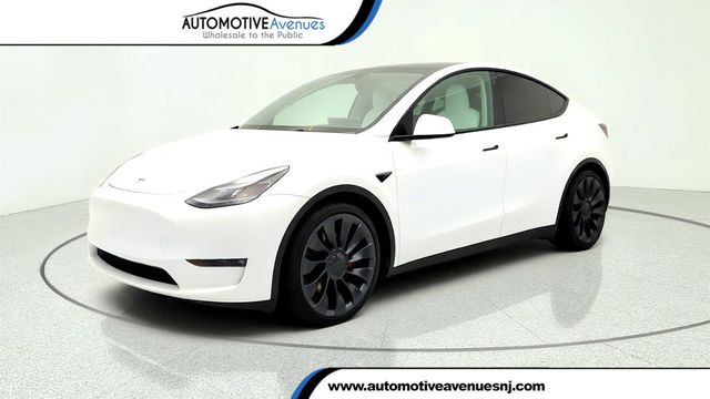 2022 Tesla Model Y Performance AWD w/ White & Black Premium Interior - 23029887 - 0