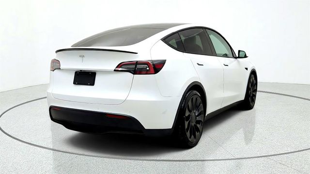 2022 Tesla Model Y Performance AWD w/ White & Black Premium Interior - 23080943 - 4