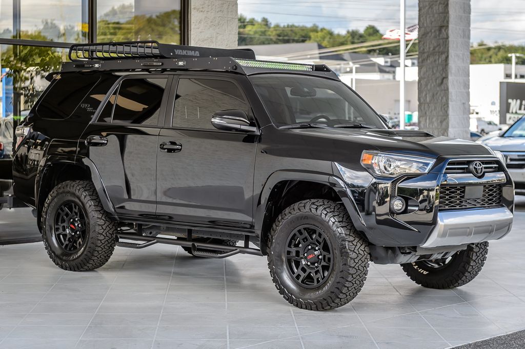 2022 Toyota 4Runner 4RUNNER TRD OFF ROAD PREMIUM 4WD BLACK ON BLACK LOTS OF UPGRADES - 23085591 - 3