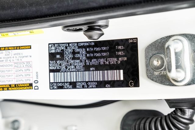 2022 Toyota 4Runner SR5 Premium 2WD - 22980855 - 49