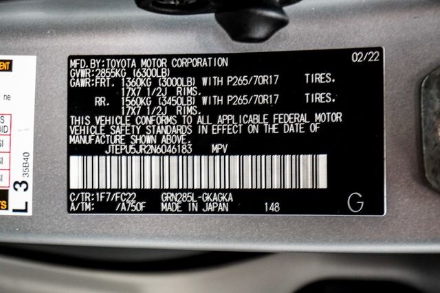 2022 Toyota 4Runner TRD Off Road 4WD - 22835341 - 46