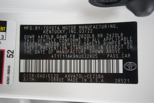 2022 Toyota Camry  - 23013149 - 29