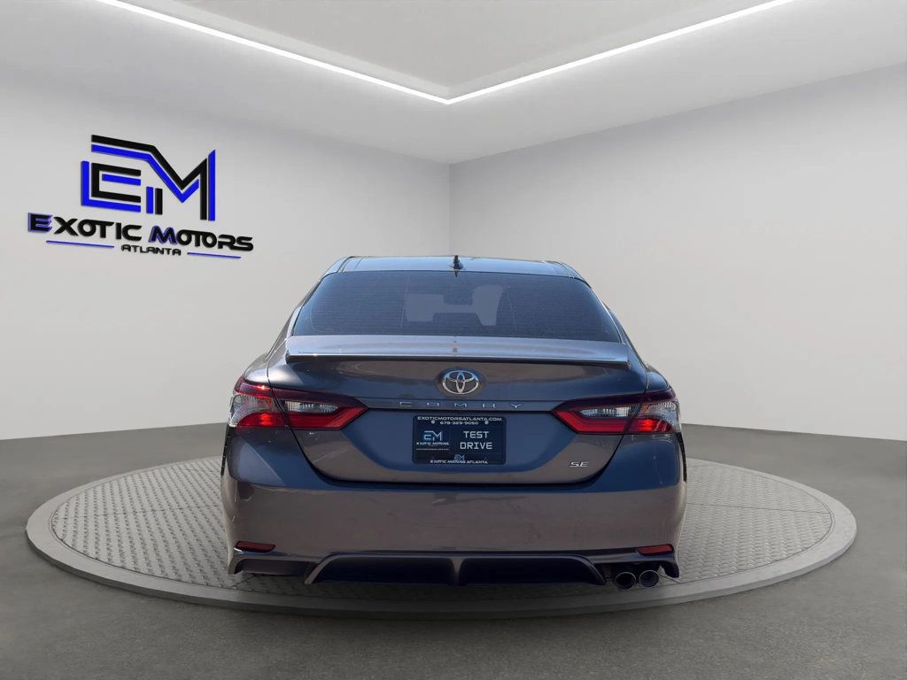 2022 Toyota Camry 1 OWNER VEHICLE, TINTED, SPOILER, BLUETOOTH, TOUCHSCREEN!! - 23031992 - 3
