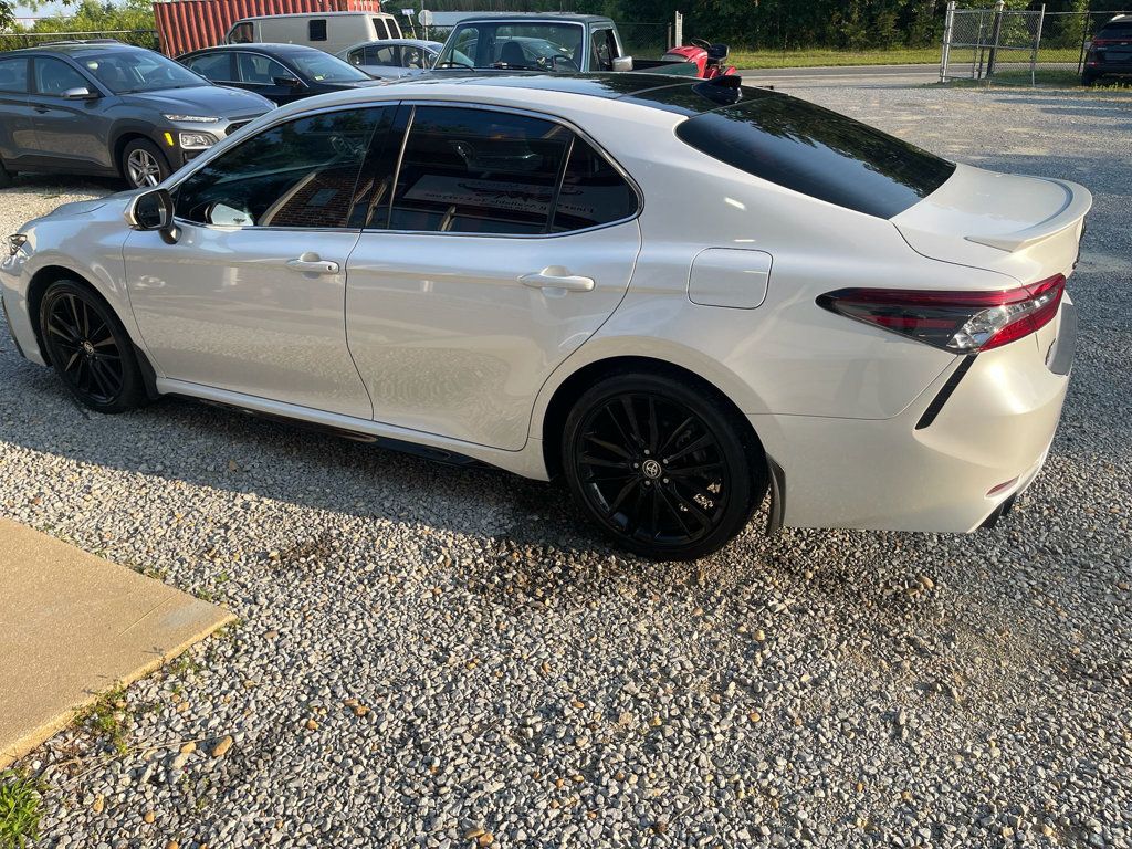 2022 Toyota Camry 2022 Toyota Camry XSE 4D Sedan RED LEATHER SEATS - 22868188 - 3