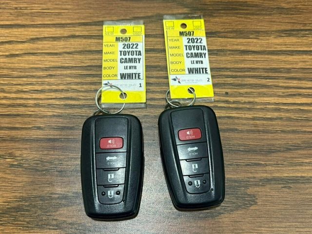 2022 Toyota Camry Hybrid LE CVT - 23015497 - 4