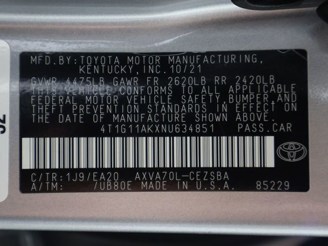 2022 Toyota Camry SE Automatic - 23051103 - 46