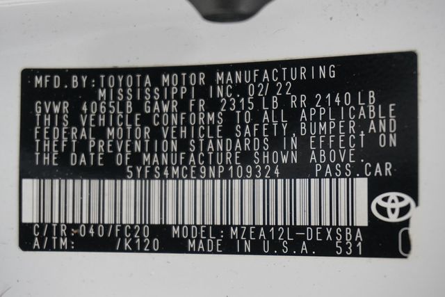 2022 Toyota Corolla  - 22963586 - 26