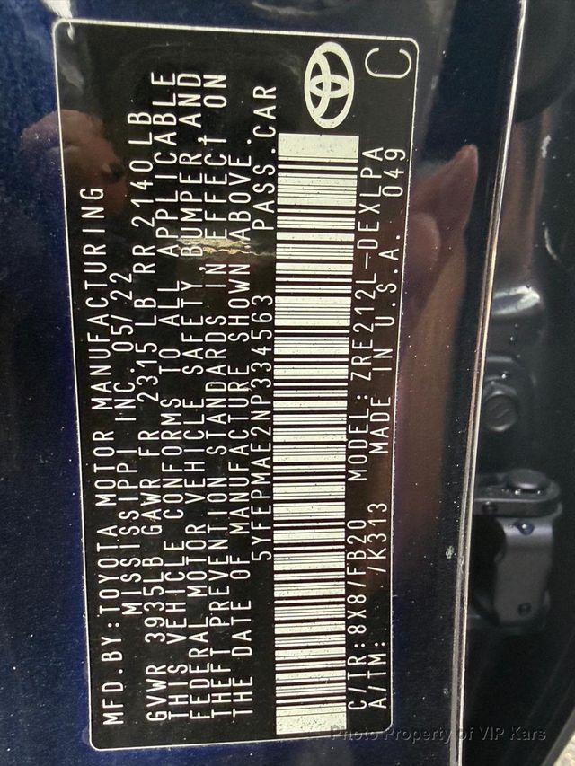 2022 Toyota Corolla LE CVT - 22956161 - 20