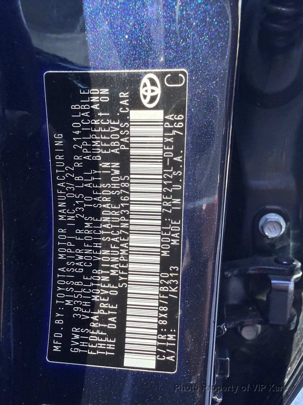 2022 Toyota Corolla LE CVT - 22989654 - 23