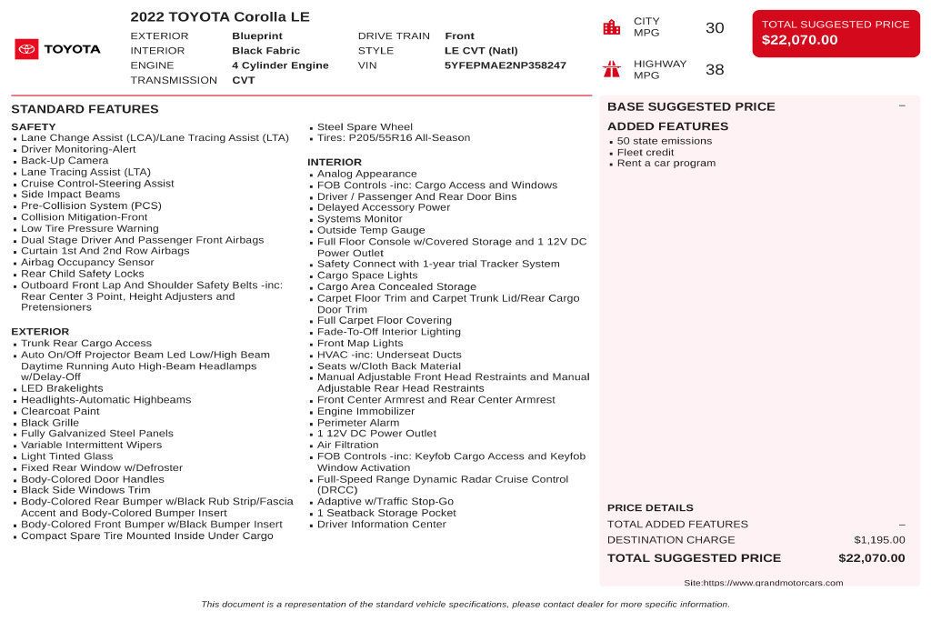 Toyota Corolla photo 3