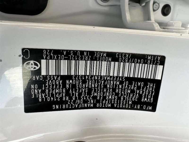 2022 Toyota Corolla LE CVT - 23011865 - 22