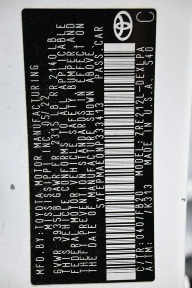 2022 Toyota Corolla LE CVT - 22996011 - 3