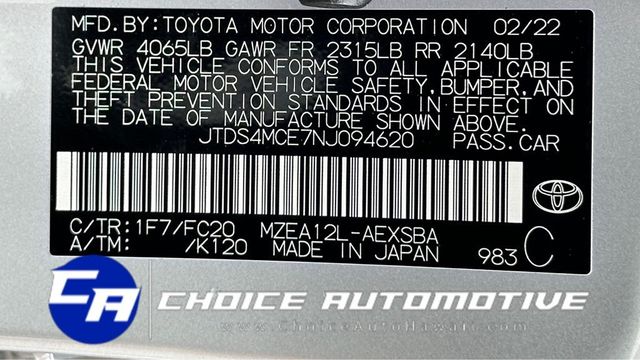2022 Toyota Corolla SE - 22401741 - 23
