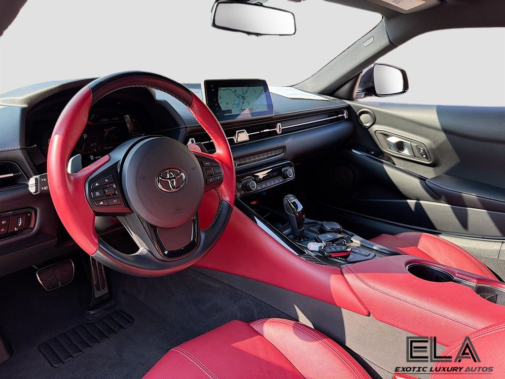 2022 Toyota GR Supra HARD TO FIND RED GUTS! GR 3.0 B58 ! DRIVER ASSIST PACKAGE! - 23040476 - 12
