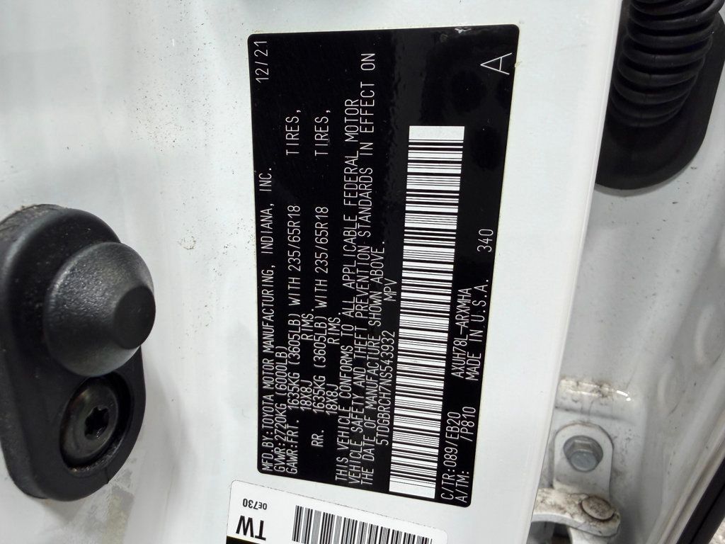 2022 Toyota Highlander Hybrid XLE AWD - 23015206 - 2