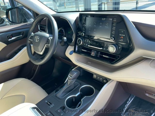 2022 Toyota Highlander Hybrid XLE AWD - 23012885 - 23