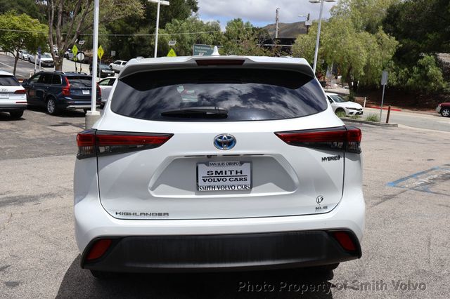 2022 Toyota Highlander Hybrid XLE AWD - 23033973 - 3