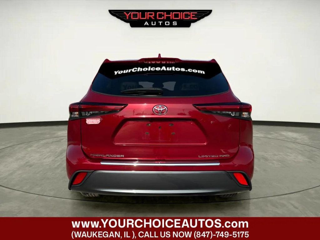 2022 Toyota Highlander Limited AWD - 23049474 - 3