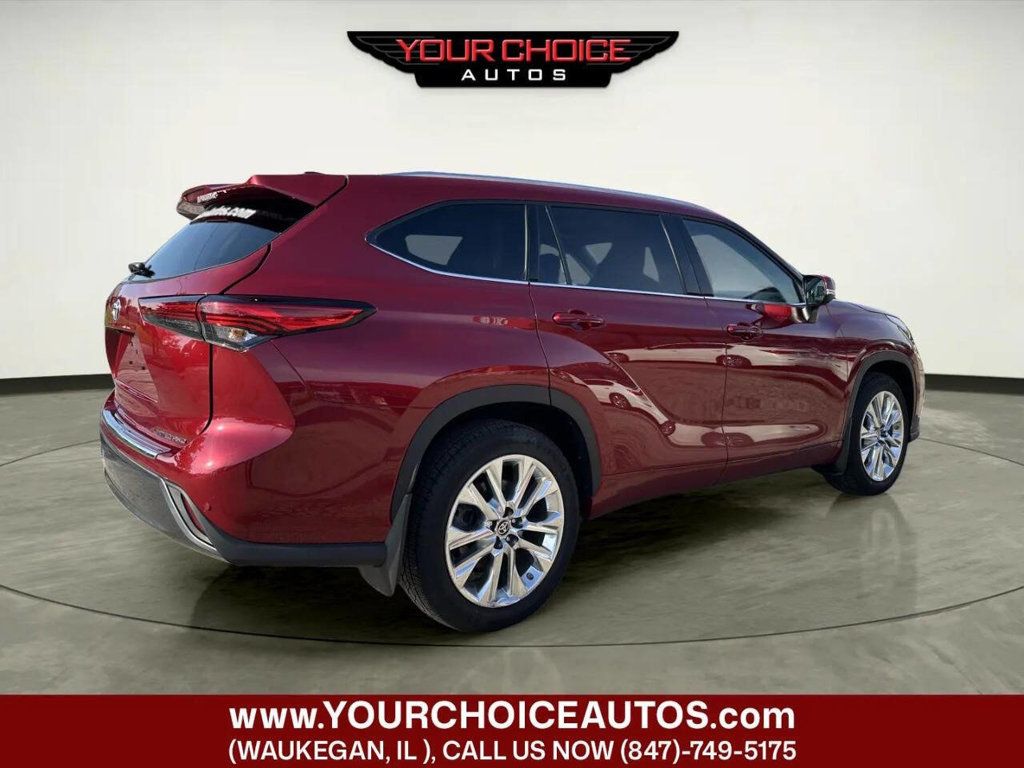2022 Toyota Highlander Limited AWD - 23049474 - 4