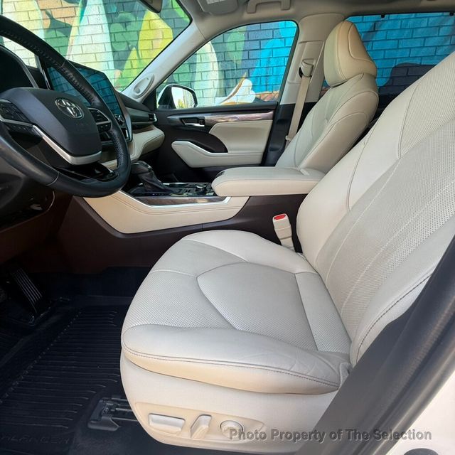 2022 Toyota Highlander LIMITED AWD W/12.3IN TOUCHSCREEN BIRDS EYEVIEW CAMERA - 23021592 - 17