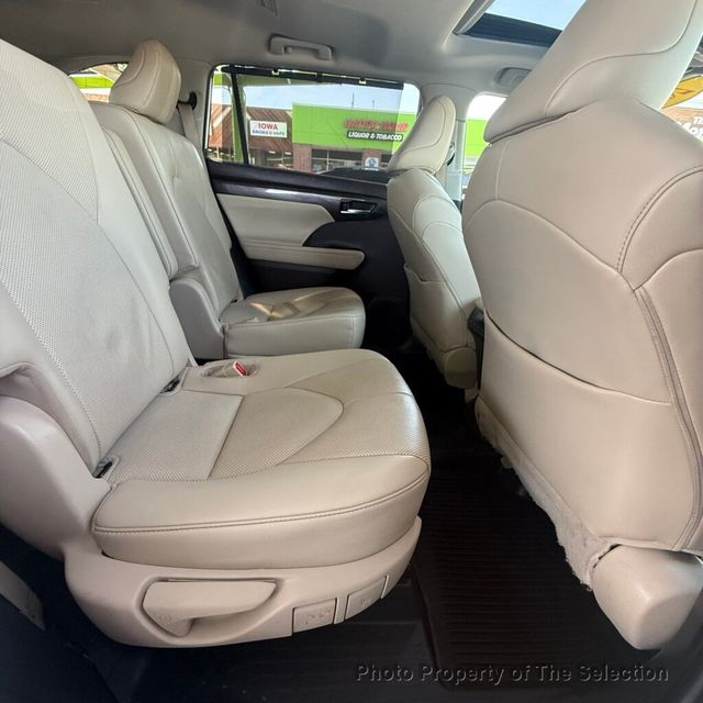2022 Toyota Highlander LIMITED AWD W/12.3IN TOUCHSCREEN BIRDS EYEVIEW CAMERA - 23021592 - 36