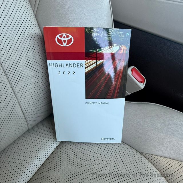 2022 Toyota Highlander LIMITED AWD W/12.3IN TOUCHSCREEN BIRDS EYEVIEW CAMERA - 23021592 - 38