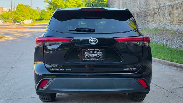 2022 Toyota Highlander XLE AWD - 23024780 - 6