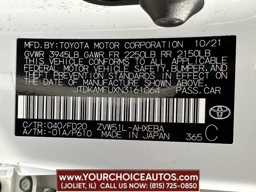 2022 Toyota Prius LE - 22865733 - 15