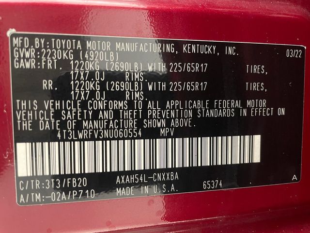 2022 Toyota RAV4 Hybrid LE AWD - 22931429 - 46