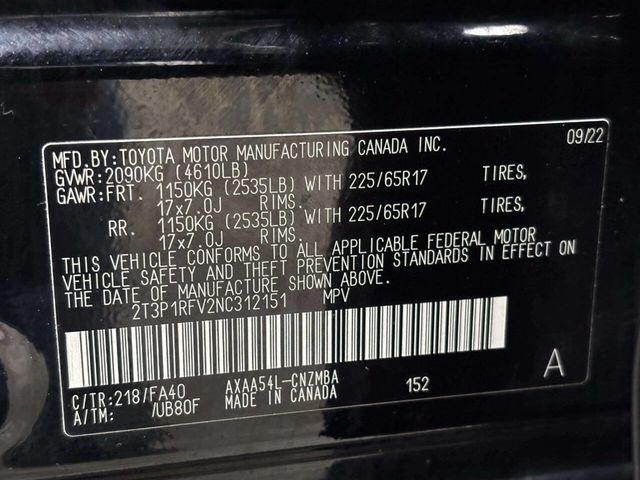 2022 Toyota RAV4 XLE AWD - 23060104 - 35