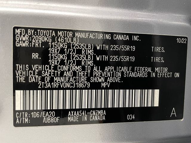 2022 Toyota RAV4 XLE Premium AWD - 22928804 - 49