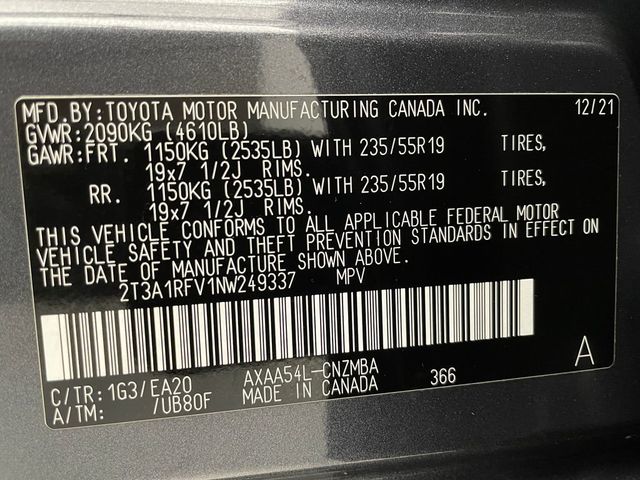 2022 Toyota RAV4 XLE Premium AWD - 22936214 - 49