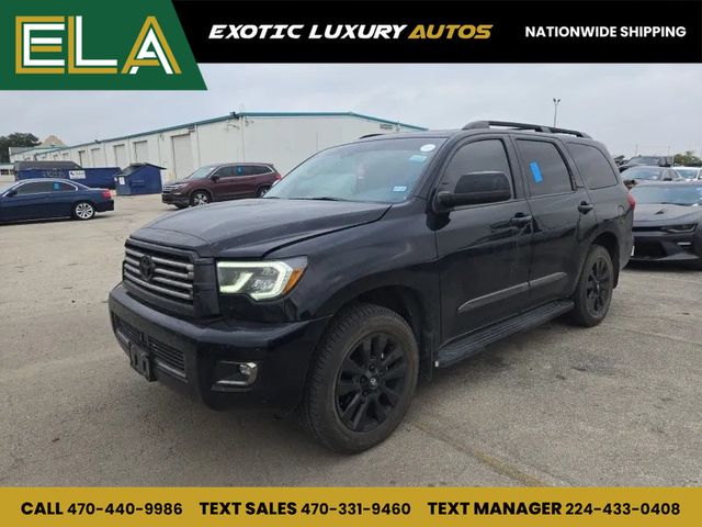 2022 Toyota Sequoia NIGHT SHADE PAK! CAPTIN CHAIRS! TEXAS OWNED! NO RUST NO RUST!  - 22954168 - 0