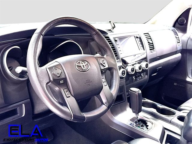 2022 Toyota Sequoia NIGHT SHADE PAK! CAPTIN CHAIRS! TEXAS OWNED! NO RUST NO RUST!  - 22954168 - 10