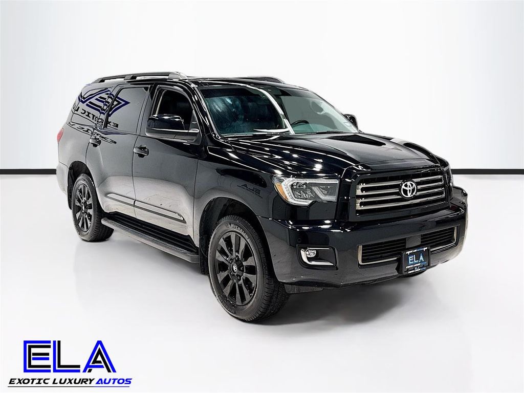 2022 Toyota Sequoia NIGHT SHADE PAK! CAPTIN CHAIRS! TEXAS OWNED! NO RUST NO RUST!  - 22954168 - 2