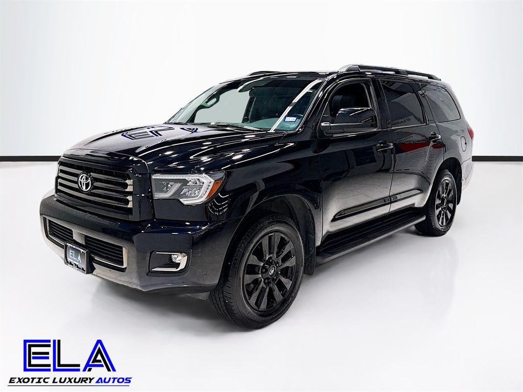 2022 Toyota Sequoia NIGHT SHADE PAK! CAPTIN CHAIRS! TEXAS OWNED! NO RUST NO RUST!  - 22954168 - 30