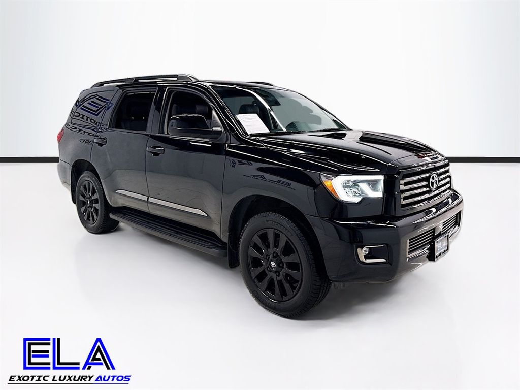 2022 Toyota Sequoia NIGHT SHADE PAK! CAPTIN CHAIRS! TEXAS OWNED! NO RUST NO RUST!  - 22954168 - 45