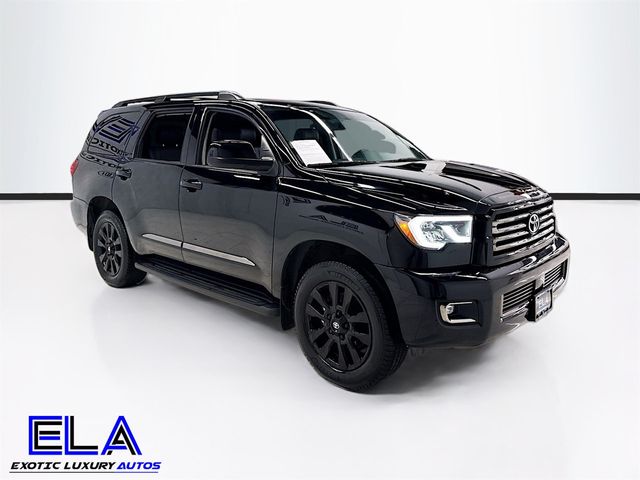 2022 Toyota Sequoia NIGHT SHADE PAK! CAPTIN CHAIRS! TEXAS OWNED! NO RUST NO RUST!  - 22954168 - 45