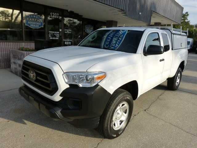 2022 Toyota Tacoma 2WD 2.7L 4CYL. GAS*EXTENDED CAB TRUCK*"ARE" TOPPER WITH LADDER RACK - 22954737 - 1