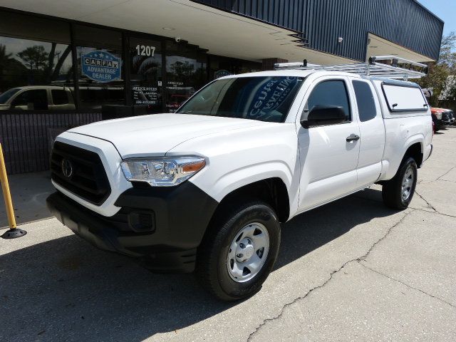 2022 Toyota Tacoma 2WD 2.7L 4CYL. GAS*EXTENDED CAB TRUCK*"ARE" TOPPER WITH LADDER RACK - 22995286 - 1