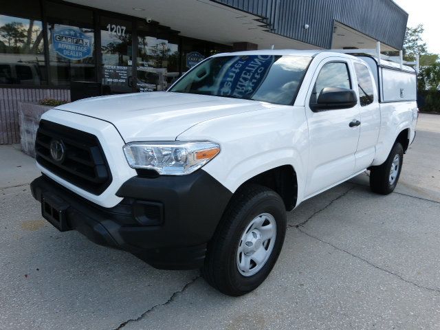2022 Toyota Tacoma 2WD 2.7L 4CYL. GAS*EXTENDED CAB TRUCK*"ARE" TOPPER WITH LADDER RACK - 23011924 - 1