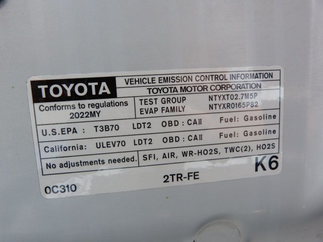 2022 Toyota Tacoma 2WD 2.7L 4CYL. GAS*EXTENDED CAB TRUCK*"ARE" TOPPER WITH LADDER RACK - 23011924 - 45